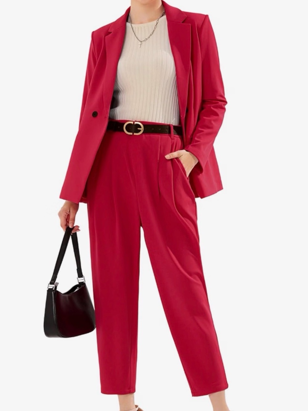 Exlura women’s 2 piece suit size Large